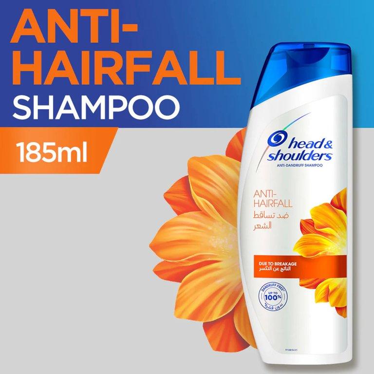 HEAD&SHOULDERS ANTIHAIR FALL 185ML SHAMPOO